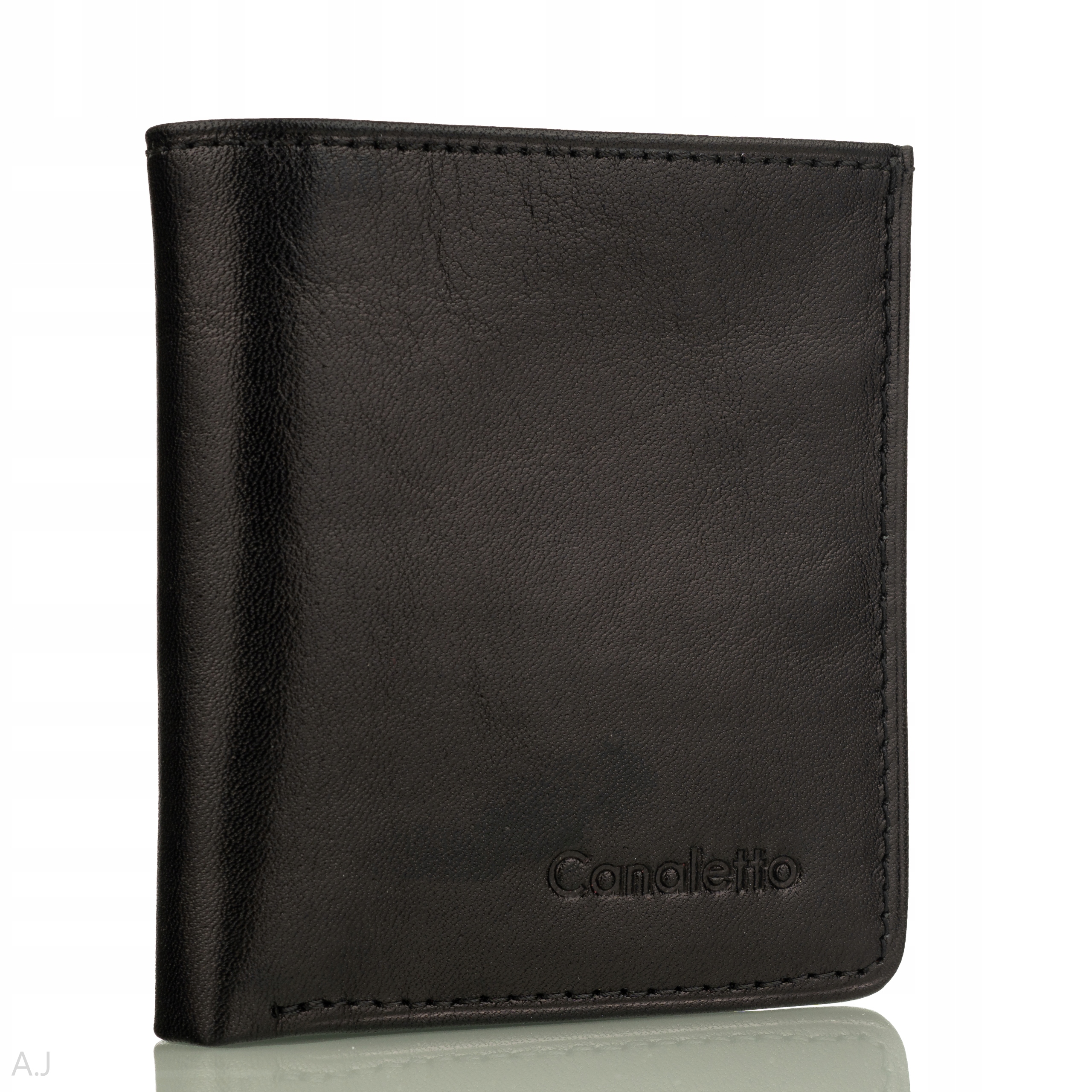 Malá kožená peněženka z kůže s polský produktem Rfid