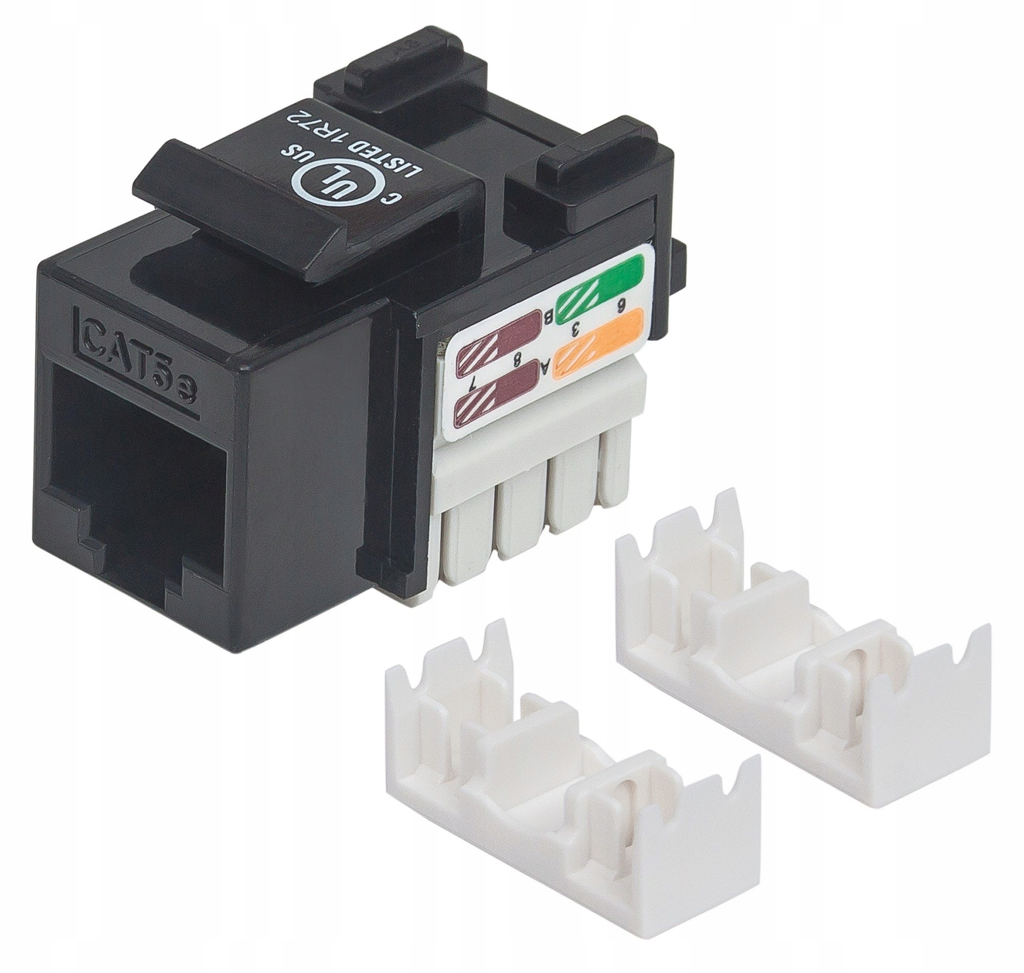 

Moduł Keystone RJ45 Utp CAT5E Czarny Punch-down
