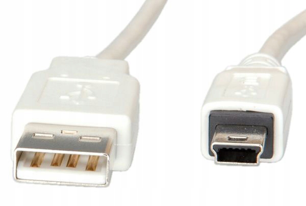 USB 2.0 typ A wt - USB 2.0 mini typ B wt (0.8M)