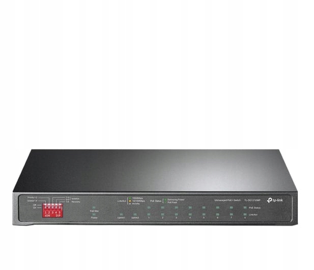 Switch Tp Link 10p Tl SG1210MP (8x1000Mbit PoE+, 1x1000Mbit 1xSFP/Combo)