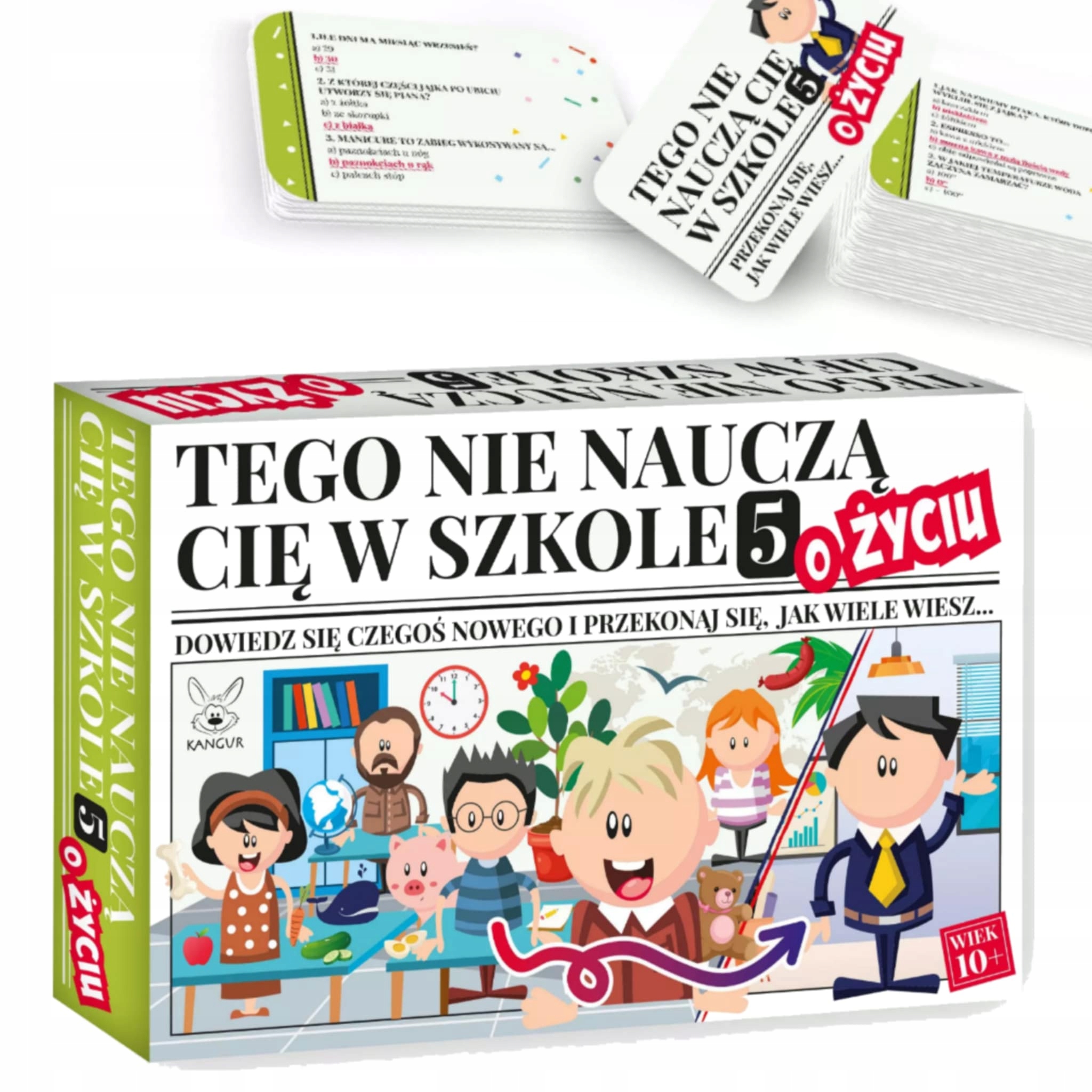 Gra Edukacyjna Kangur Tego nie nauczą cię w szkole 5. O Życiu