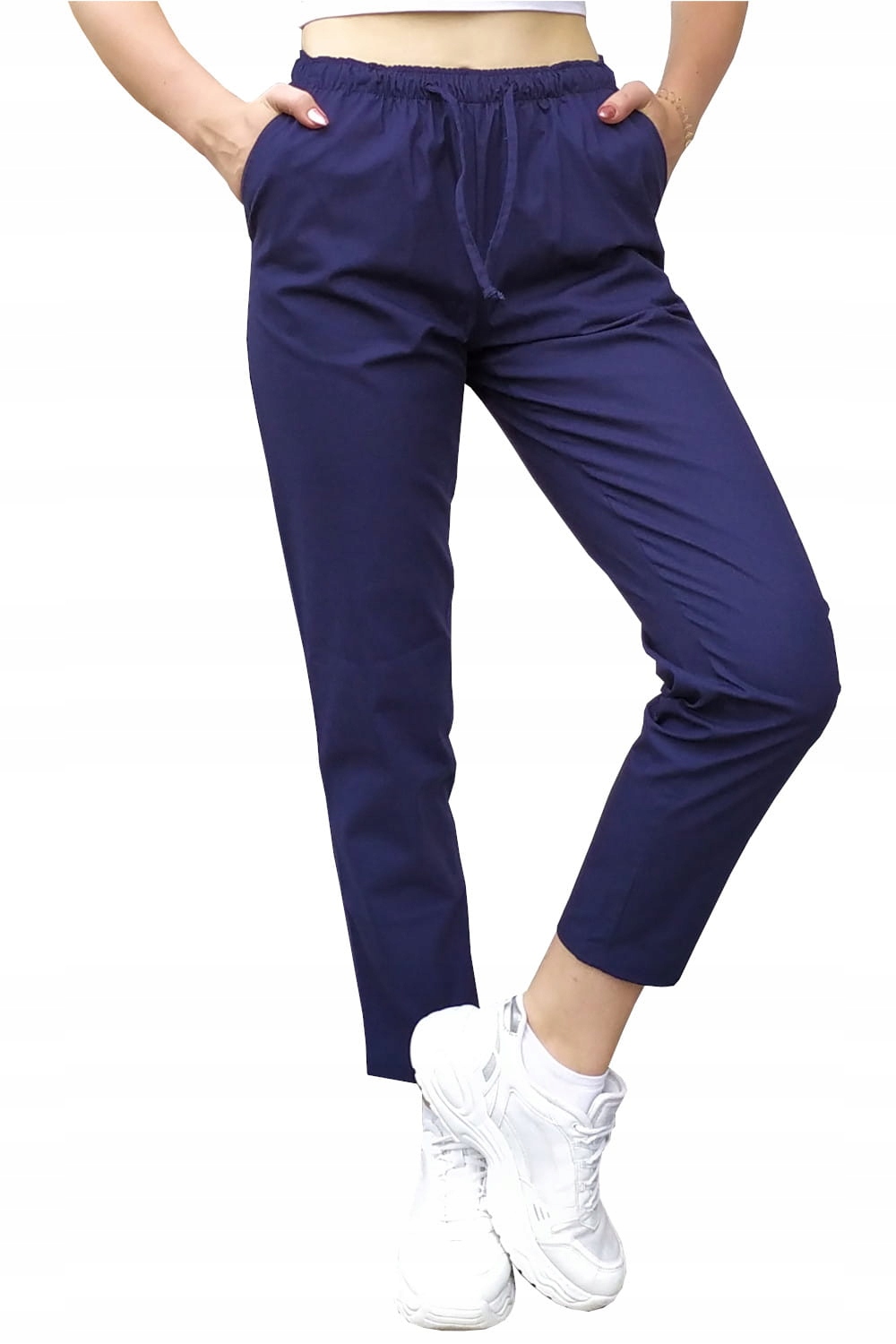 

Cygaretki spodnie medyczne ochronne granat r.M