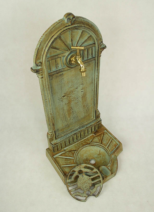 Żeliwny przyścienny zlew do ogrodu wylewka kran Producent inna