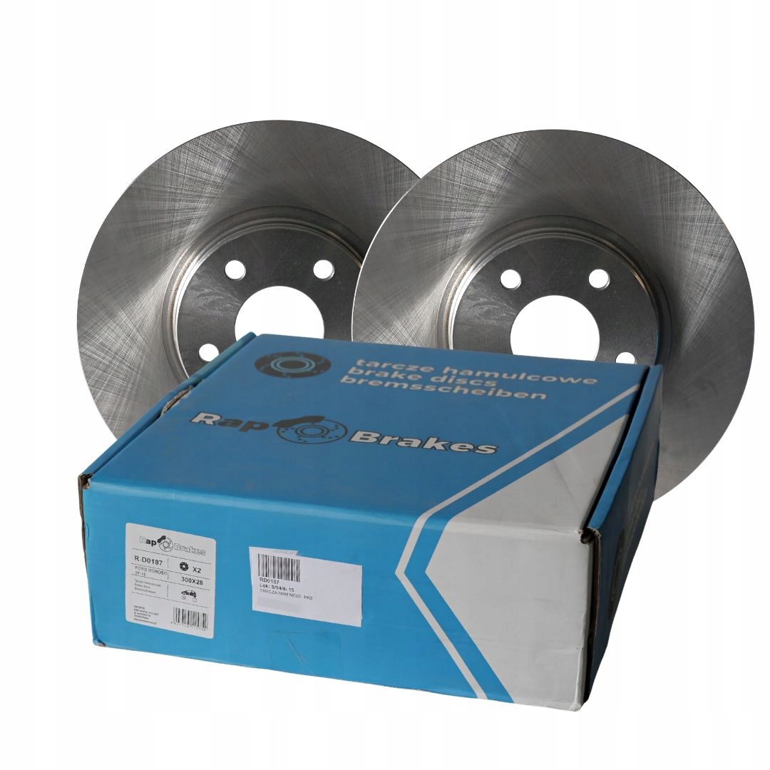 RD0187 - Передні гальмівні диски 300 Ford Mondeo mk4 2007 -