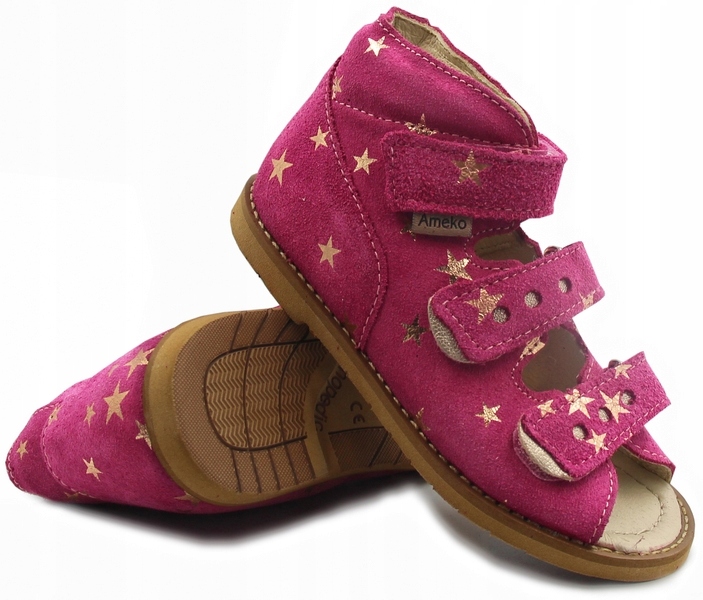 

Profilaktyczne Dziecięce Buty Ameko 1010 Fuksja 25