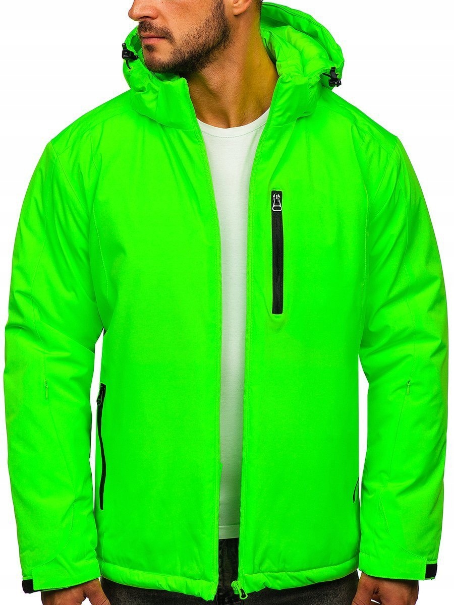 

Kurtka Zimowa Męska Zielony-neon HH011 Denley_m