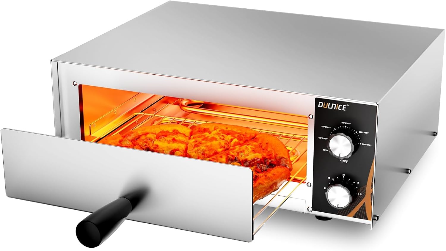 Tradičný elektrický gril CTdqwd2 strieborný 1500W Pizza regP