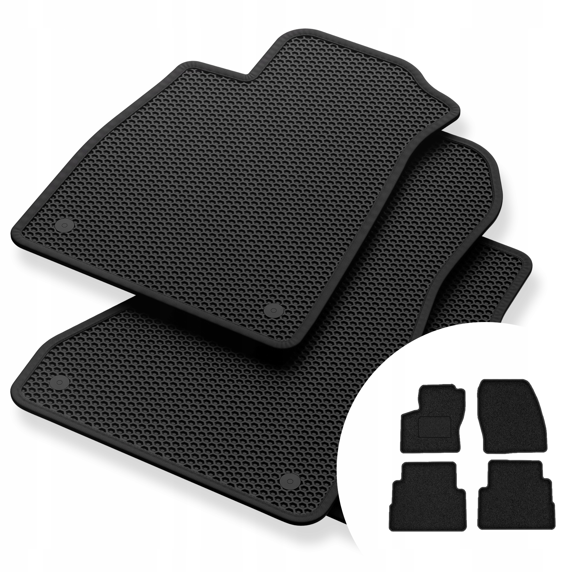 Koberce do auta Eva pro Ford Kuga II 2013-2015