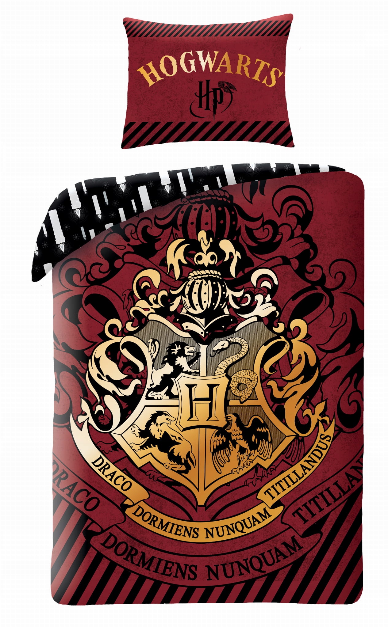 

Pościel licencyjna 140x200 Harry Potter Hogwart