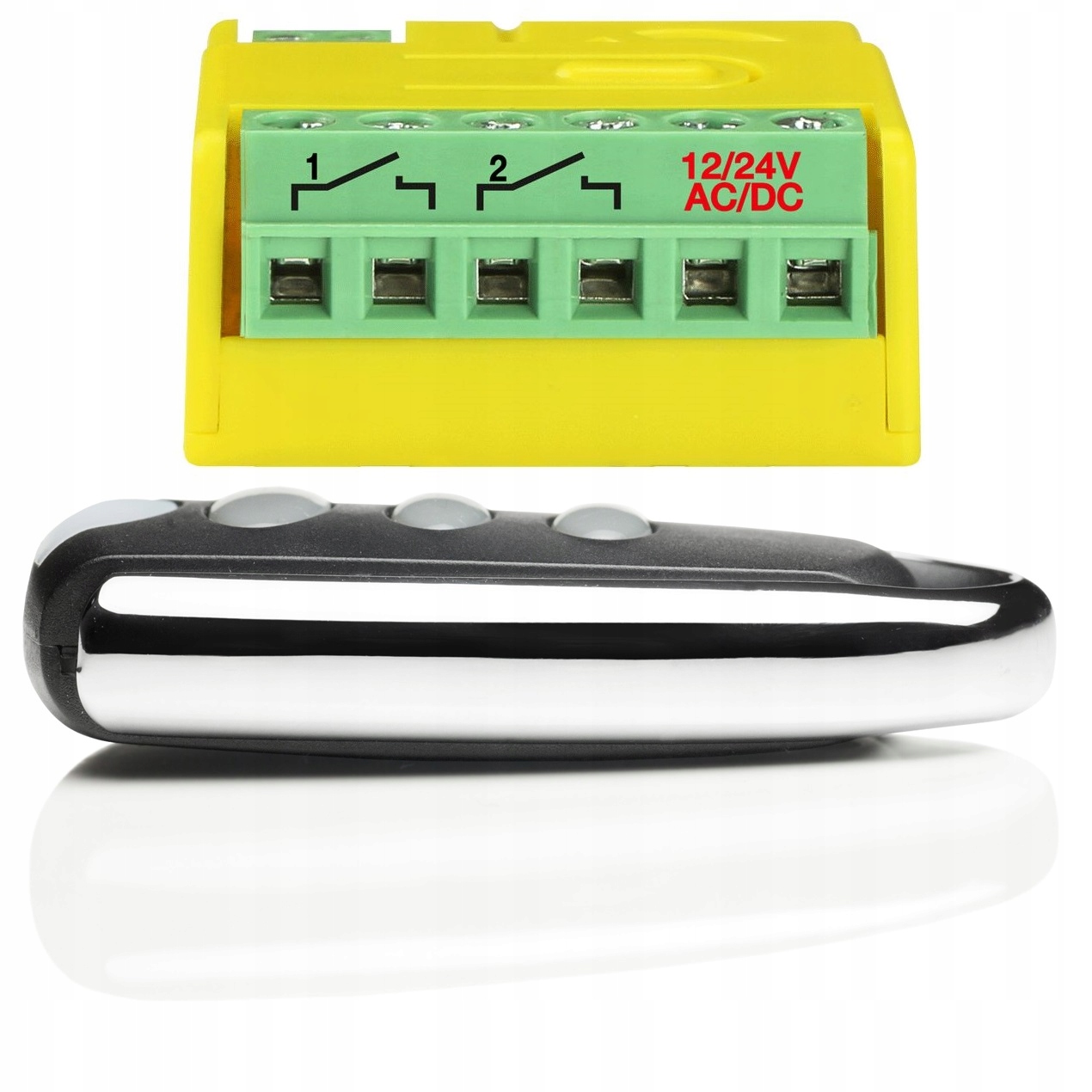 Homelink Eu sada na ovládanie brány z auta 2 kanály rádio prijímač pilo