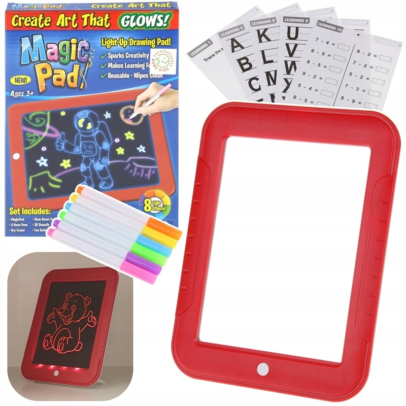 

Magiczna Tablica Tablet Led do Rysowania Szablony