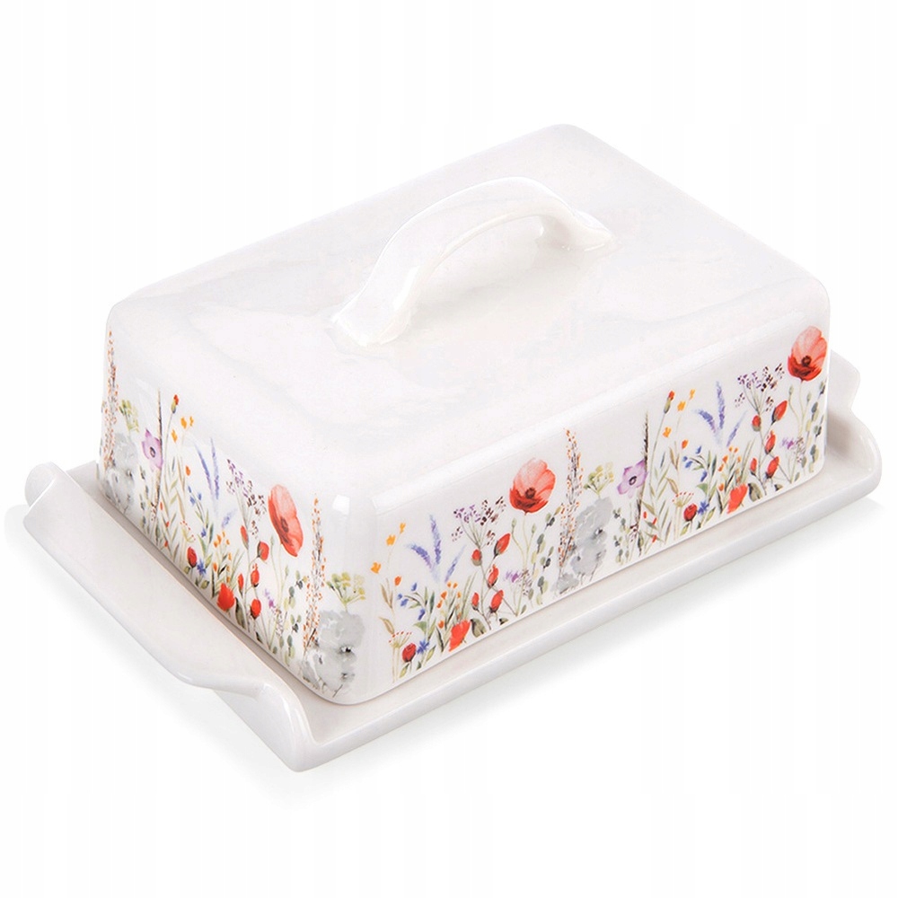 Porcelánová máslenka Kuchyňská nádoba na skladování másla