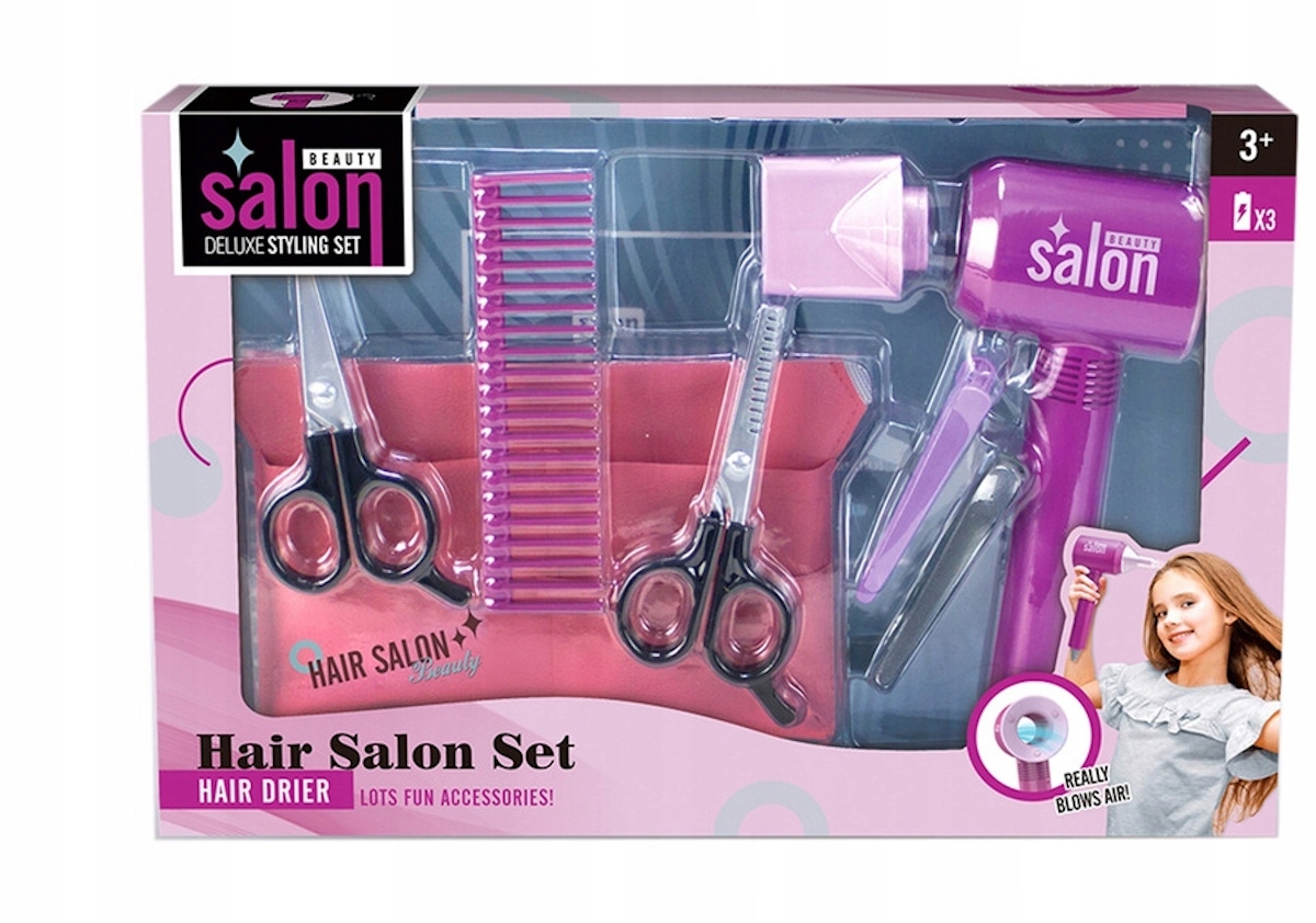 120065 ZESTAW PIĘKNOŚCI FRYZJER SUSZARKA