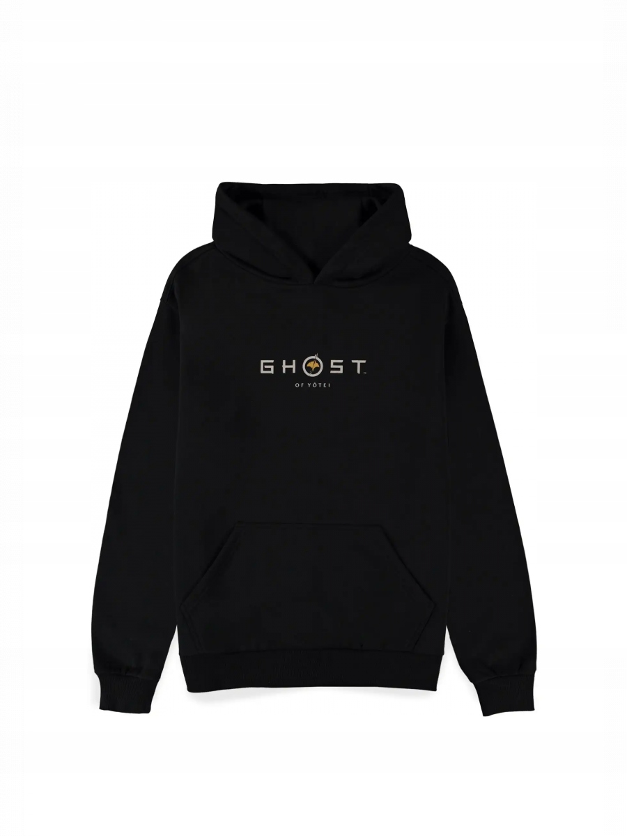 Mikina Ghost of Yotei Logo Black (velikost L)