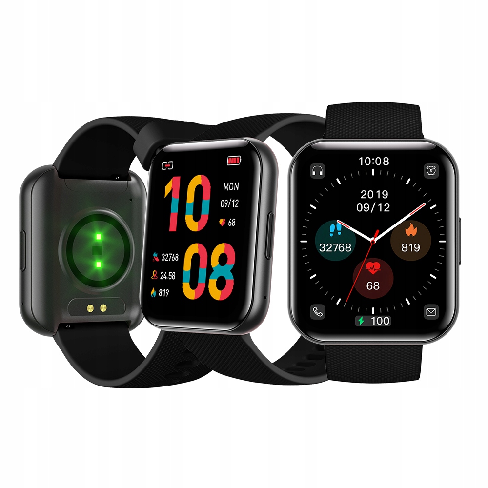Smartwatch Bemi EXO 1.91" 320x385/rozmowy czarny