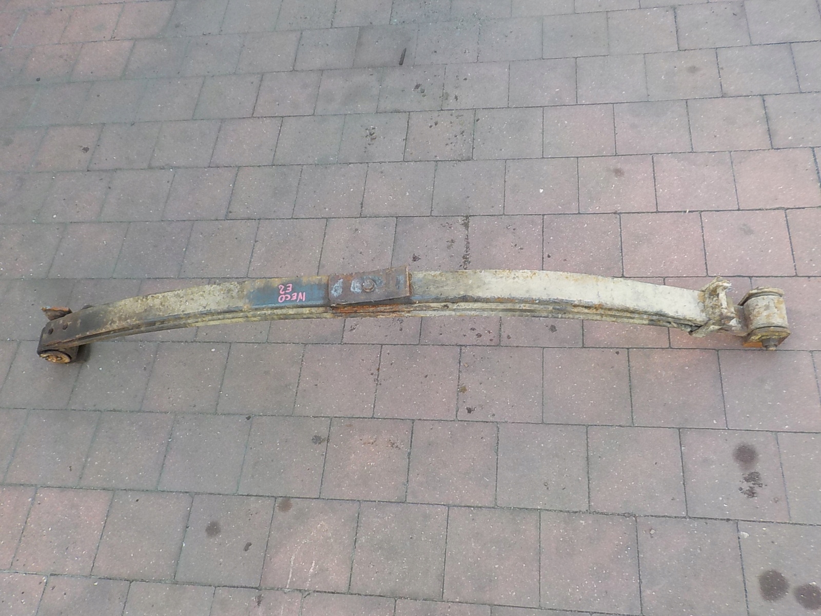 IVECO DAILY IV 06-ПЕРО РЕССОРА ЗАДНИЙ БЛИЗНЕЦ