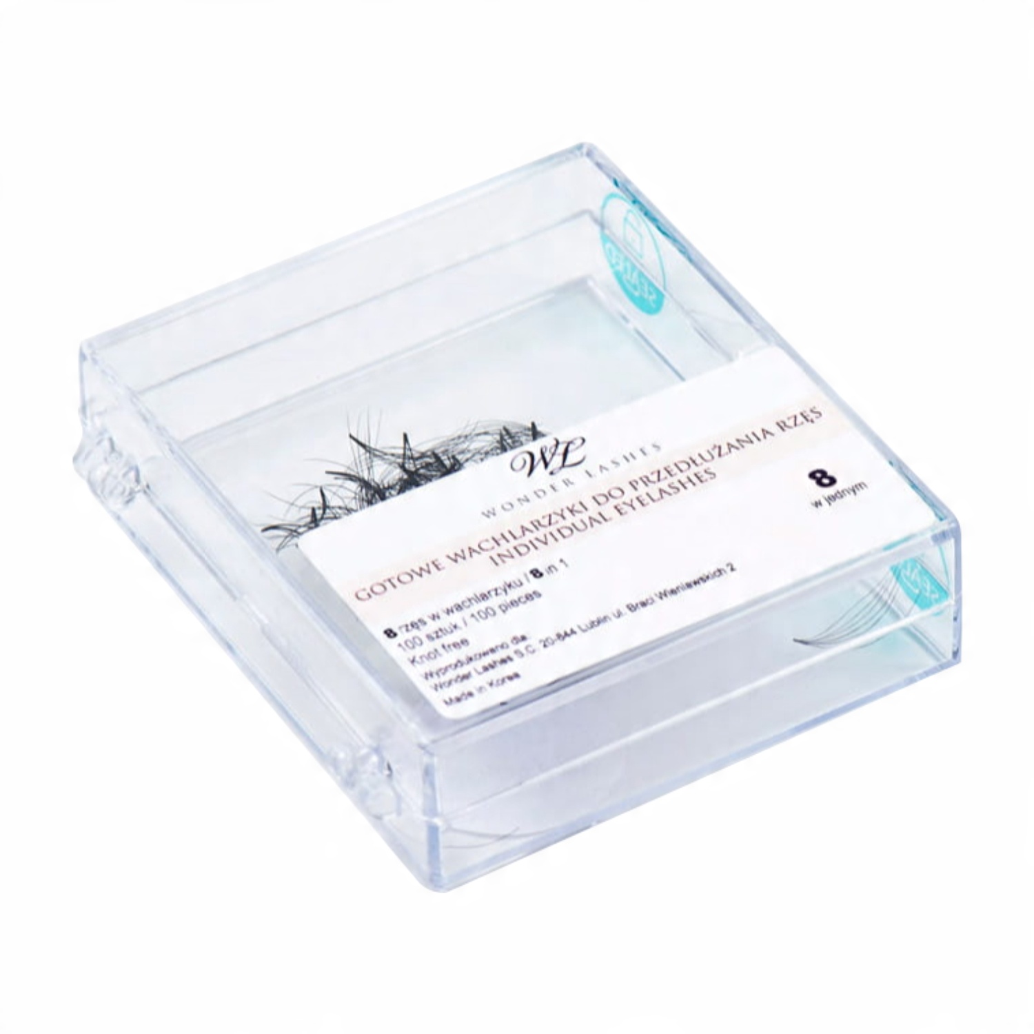 

Wonder Lashes Gotowe Wachlarzyki Rzęsy 8w1 B, 8mm