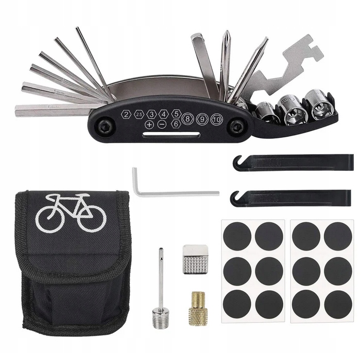 Zestaw narzędzi rowerowych 20 sztuk Akcesoria rowerowe z łyżką do opon