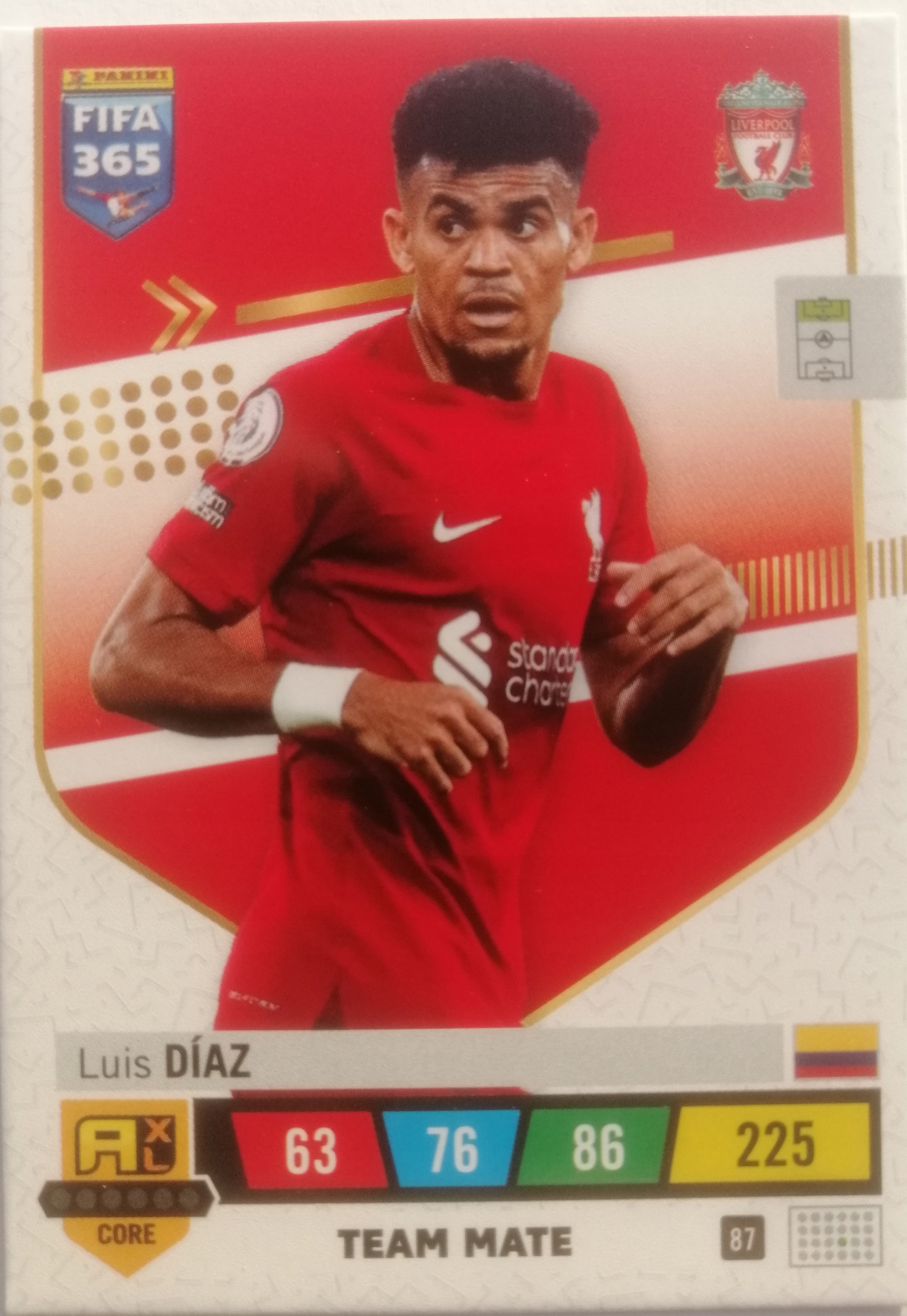 Fifa 365 2023 Core Team Mate 87 Luis Diaz