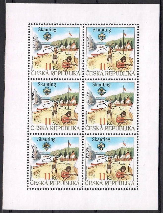 Czechy 2007 Mi ark 516 Czyste **