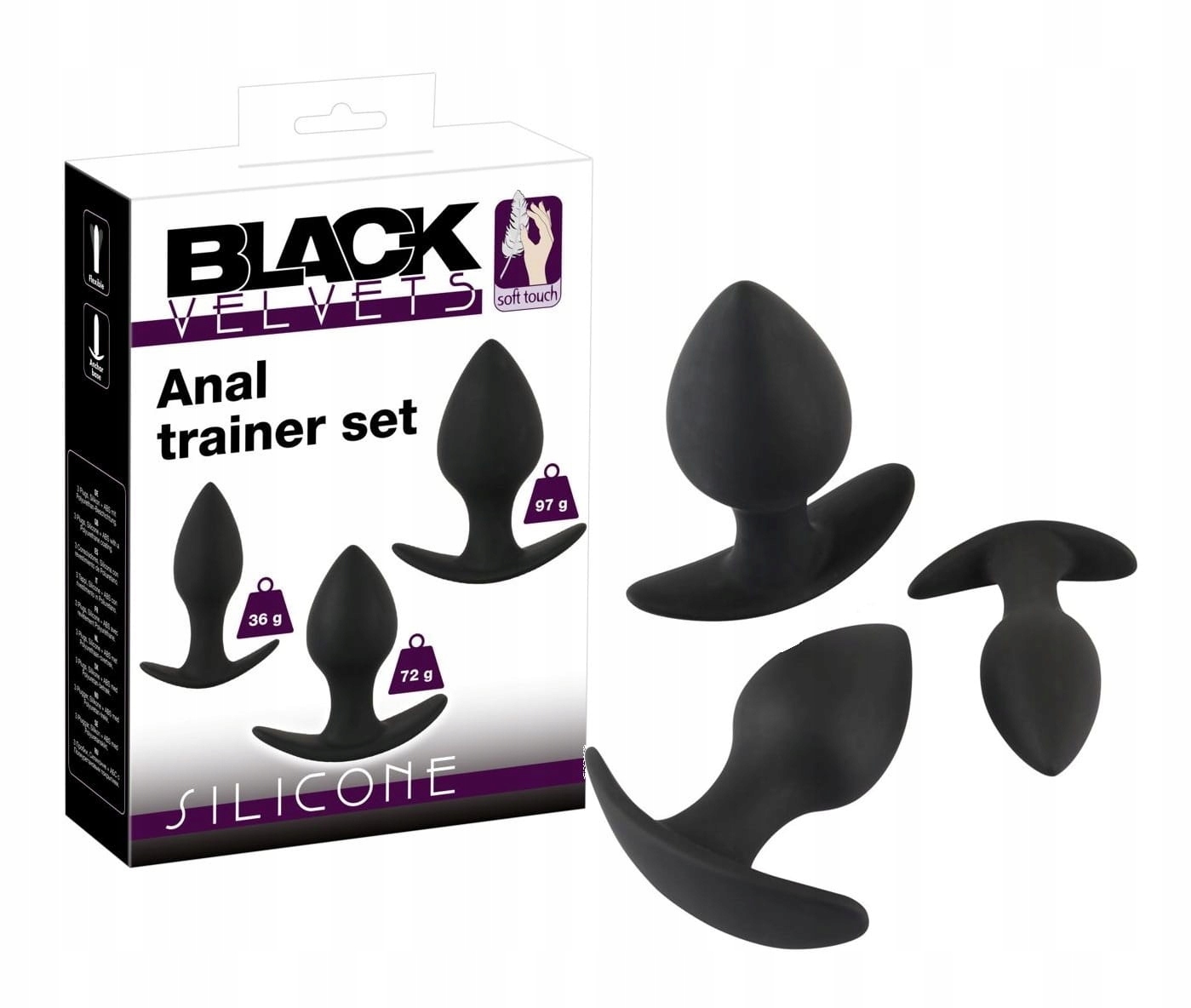 Zestaw KorkÓw Analnych Z Silikonu Anal Trainer Set 12289357529 Allegro Pl