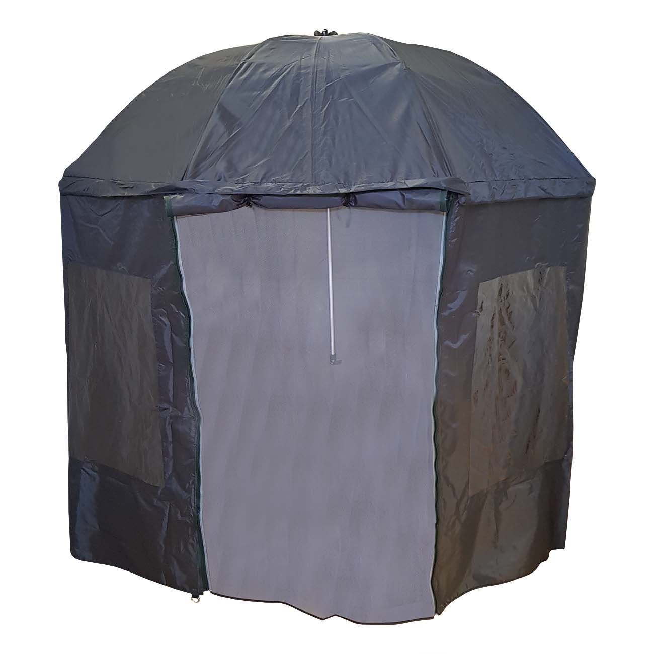 Parasol York Zielony Z Namiotem Oknami I Moskitierą 250cm