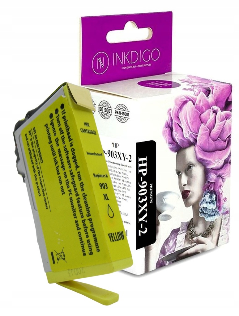 Tusz Inkdigo do Hp 963 XL Yellow S 3JA29AE