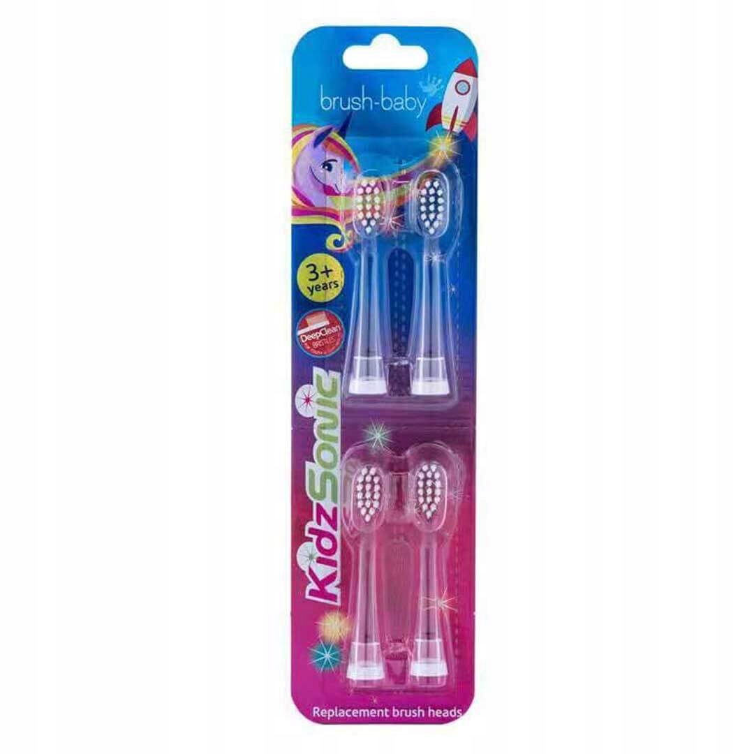 

Brush Baby Kidz Sonic 3+ Końcówki 4 szt.