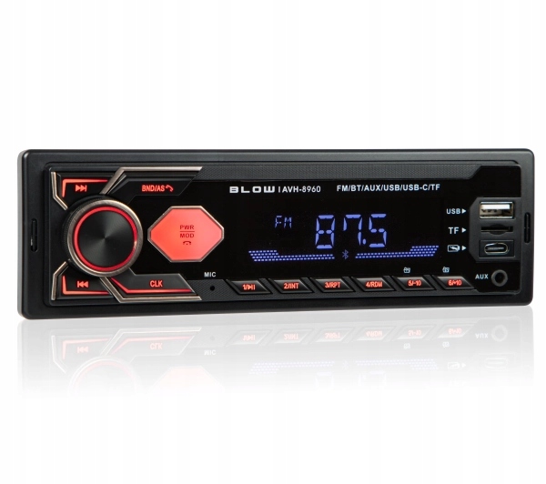 Autorádio 1 Din Blow Avh 8960 Aux Usb Sd 4 x 45 W Bluetooth