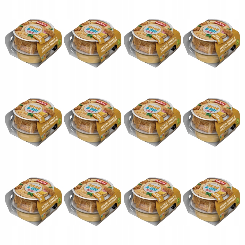 Ribella Grab & Go Hummus s krekry z cizrny 130 g X12