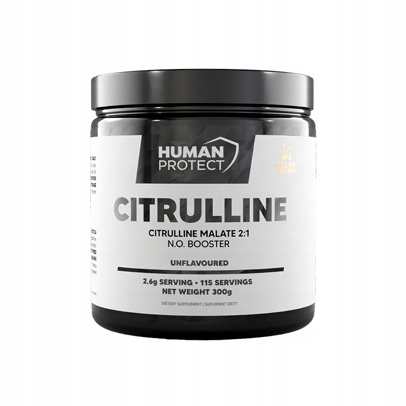 Human Protect Citrulline 300g Cytrulina Wydolność Wytrzymałość Naturalny