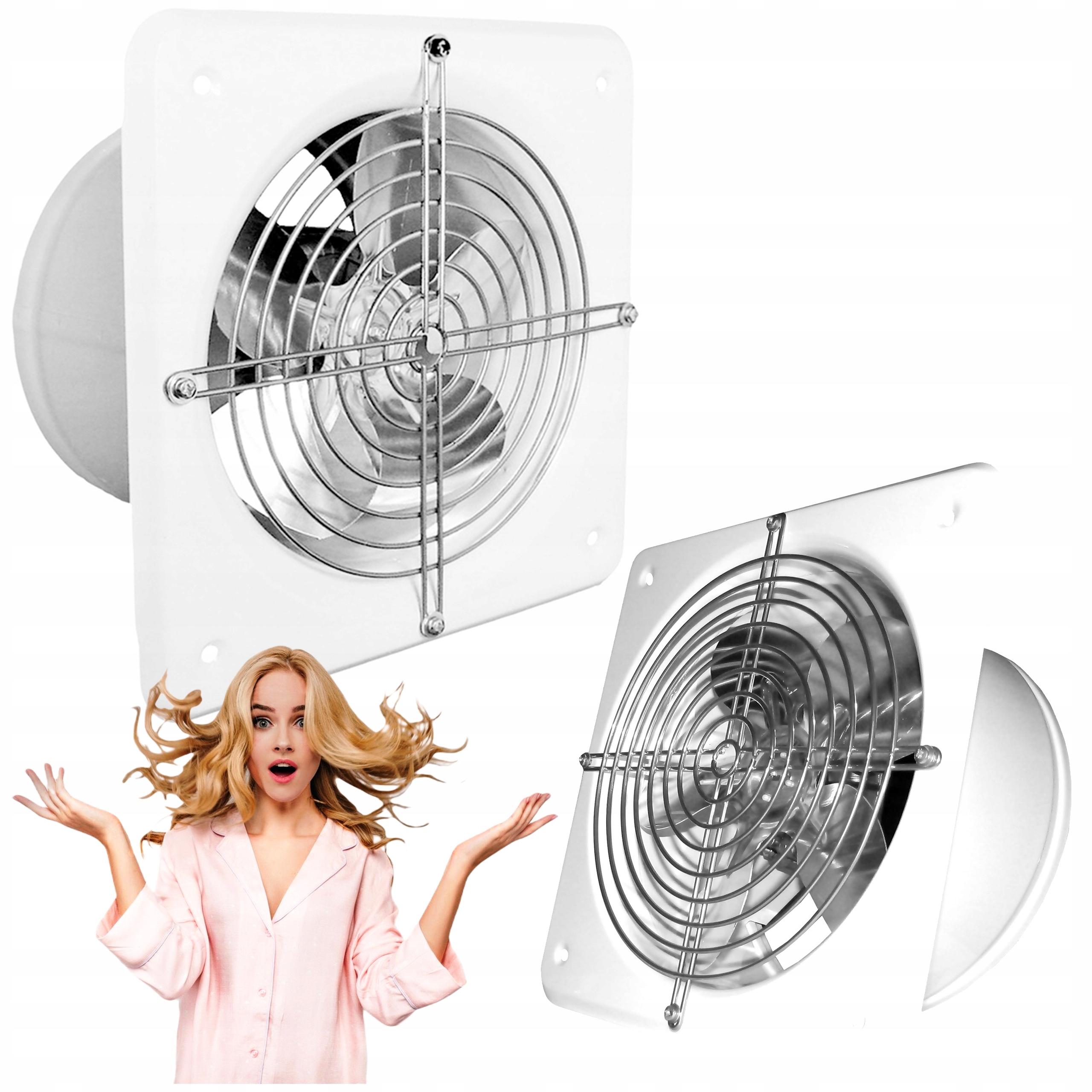 Priemyselný Ventilátor Wb-s ventilácia 86W 600 m3/h 1400ot./min Ø250 Dospel