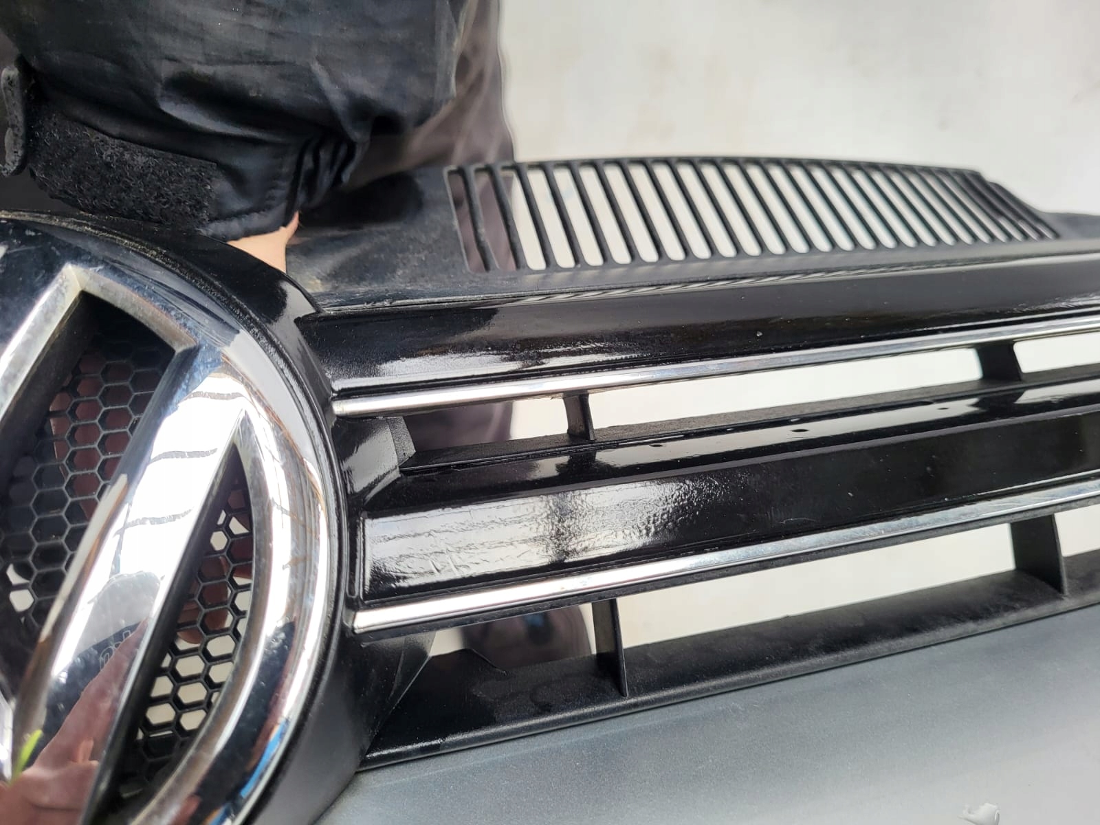 VW GOLF VI 5K0 bumper front front grill grid without DZIUR 5K0807221