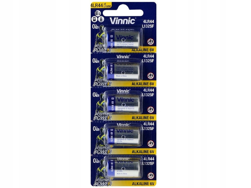 

Bateria 4LR44 Vinnic (5 szt.)