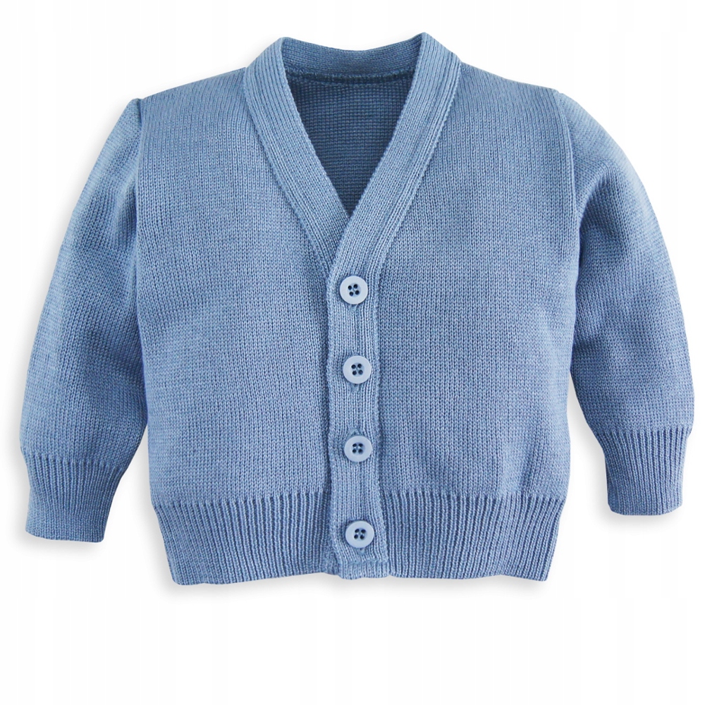 Sweterek chłopięcy Vintage niebieski 80