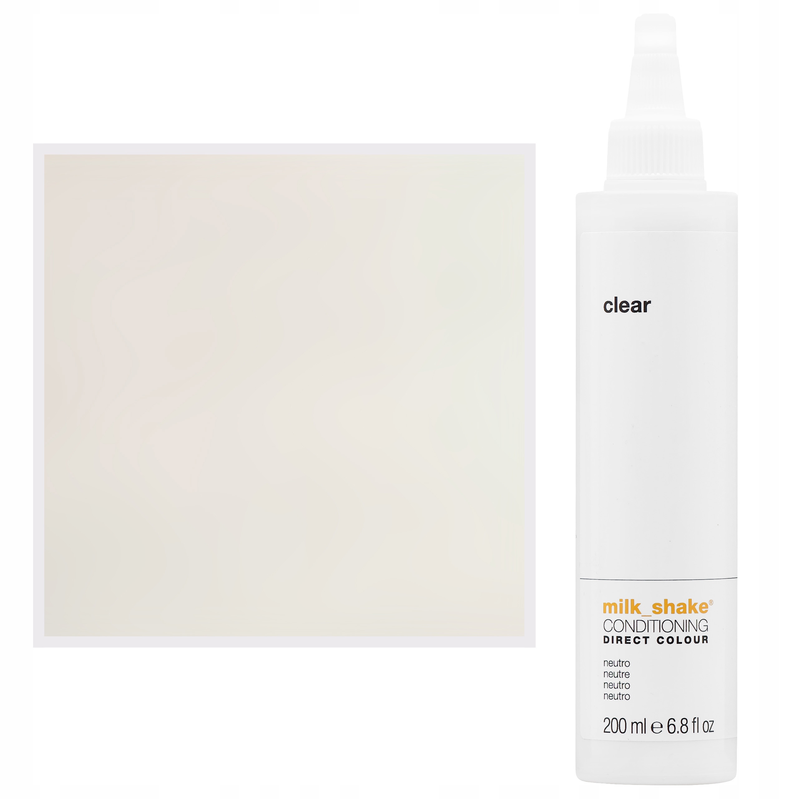 Bezbarvý tónovací kondicionér na vlasy Milk Shake Direct Colour Clear 200 Ml