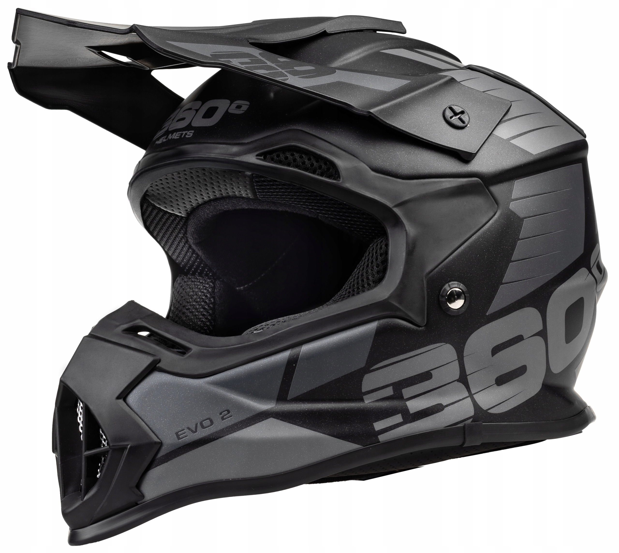 Kask Motocyklowy Crossowy Enduro Atv Mtb Na Quada Rower Evo Homologacja Eu