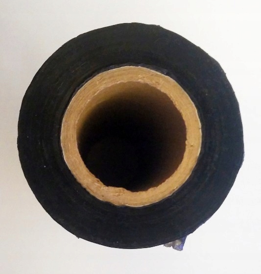 Folia STRETCH Mini-Rap 10 cm CZARNA +RĄCZKA Marka inny