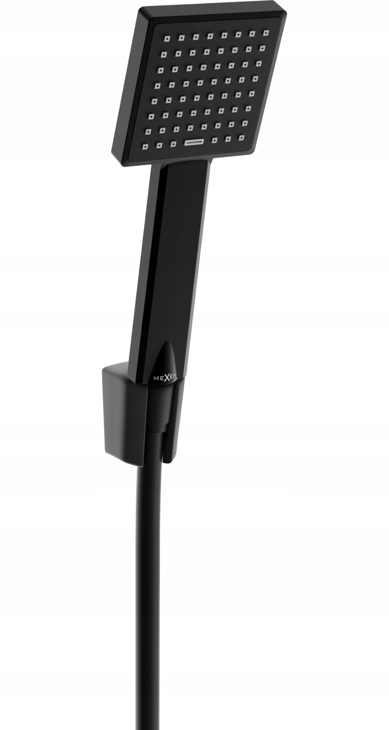 

Mexen Zestaw Prysznicowy Słuchawka R-45 Wąż Czarny