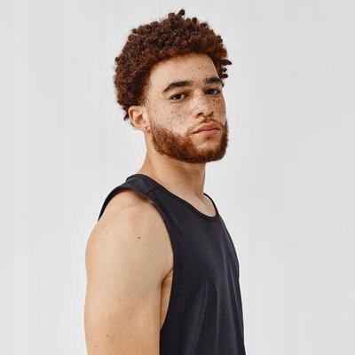 Koszulka do biegania bez rękawów męska Kalenji Dry Kolekcja 8488395