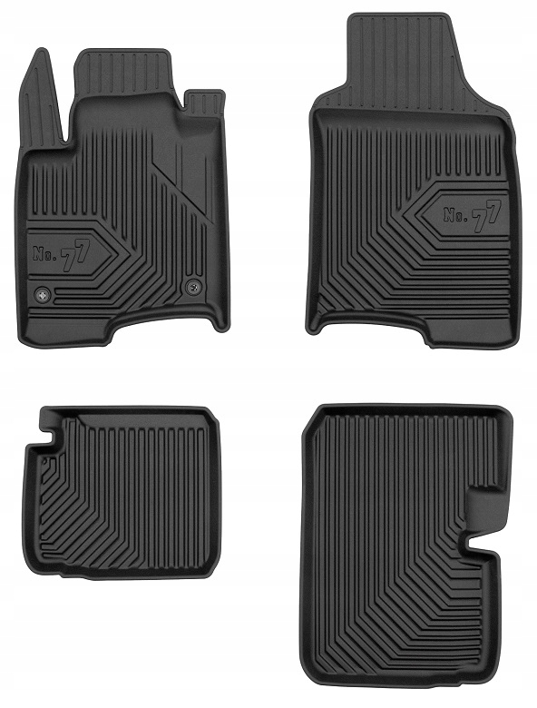 Gumové Koberce Fiat Panda 3 Hybrid od roku 2020 Korytka 77