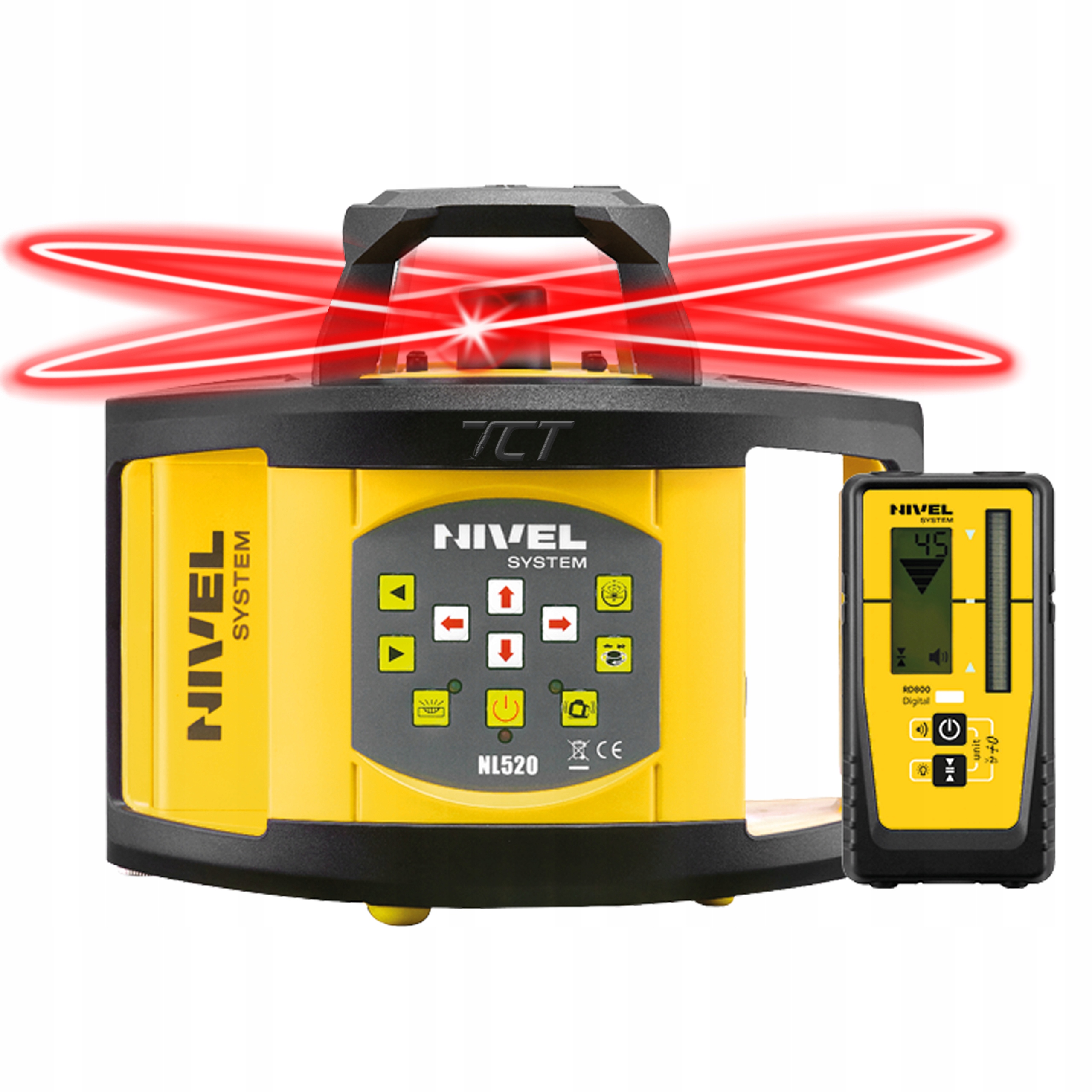 Niwelator laserowy Nivel System NL520 500 m IP54 Przeznaczenie na zewnatrz