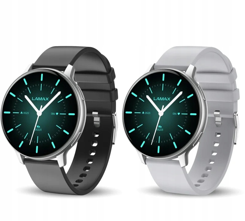 Lamax Electronics Aura Silver smart watch 1 szt.