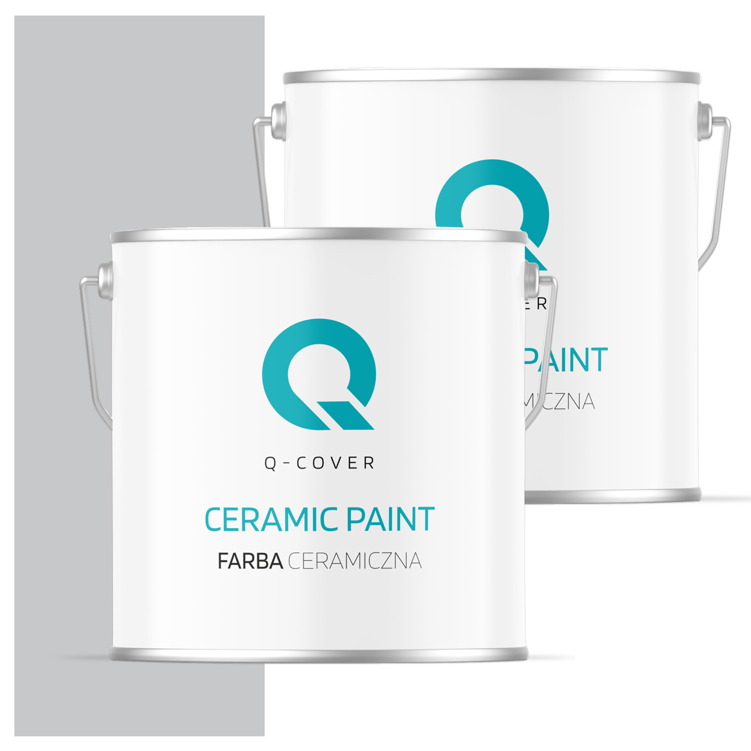 Keramická Farba Na Stenu Farba Šedá Svetlá H1061 Odtieň Modrej 5L Matná