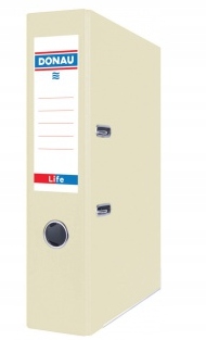 

Segregator biurowy A4 75mm żółty Pastel Donau