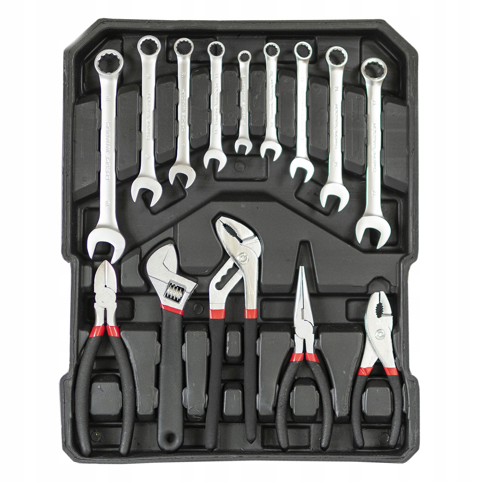 ZESTAW NARZĘDZI KLUCZY 419 EL WALIZKA NARZĘDZIOWA Marka SilverTools