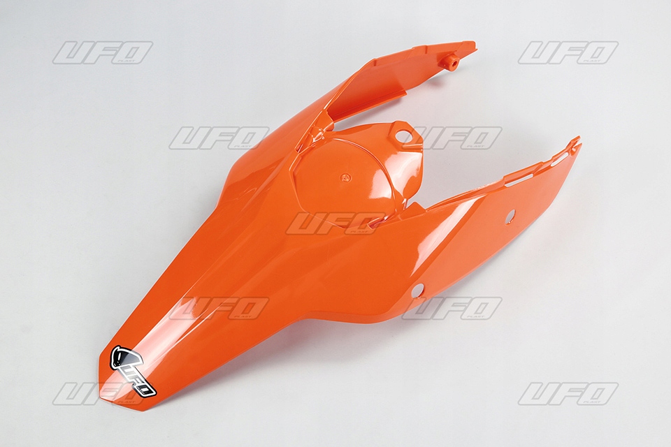Ufo Zadný Blatník Ktm Exc '08-'11 So Zadnými Bokmi, Farba Oranžová