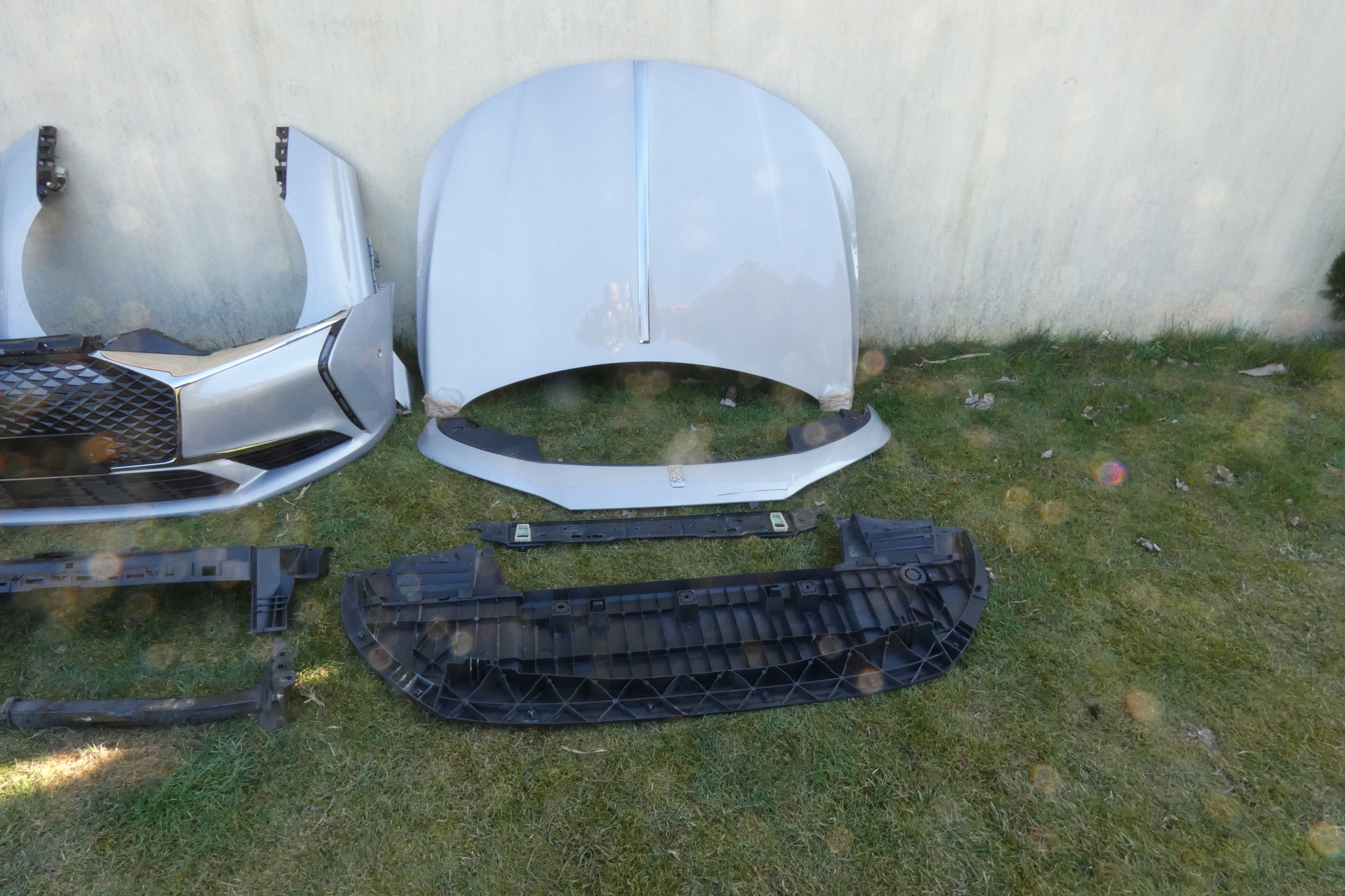 CITROEN DS9 front bumper bonnet lights radiator EPH