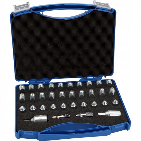 B Zestaw do czyszczenia gwintów haceli Hqs Zestaw D