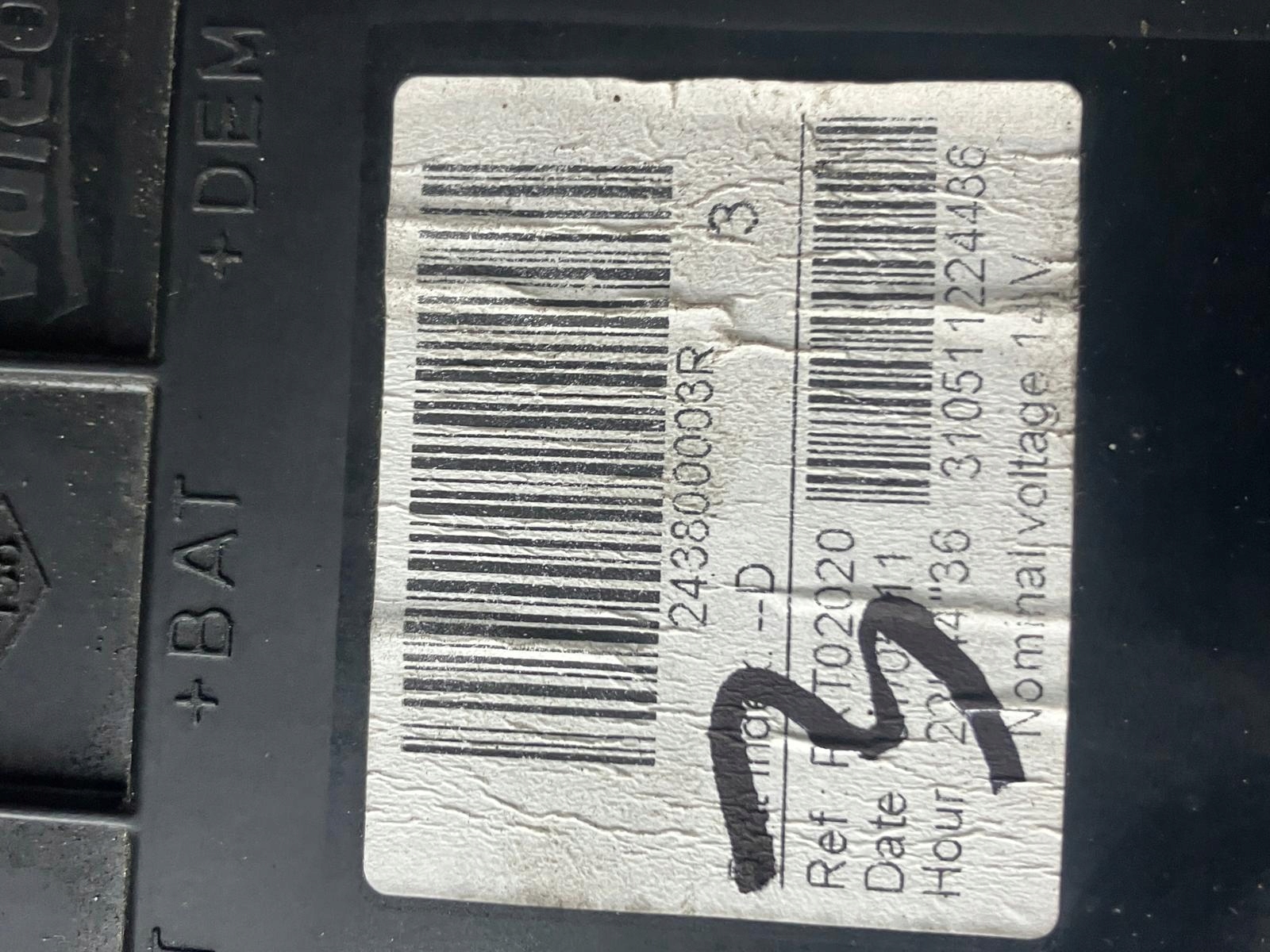 modul AKUMULATORA RENAULT LATITUDE 3.0 DCI 243800003R